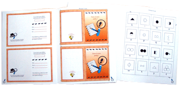 Cartes d'invitation et jeux � d�couper