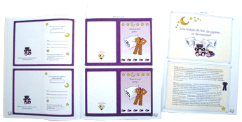 Cartes d'invitation et jeux � d�couper